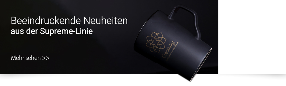 Werbeporzellan: Tassen